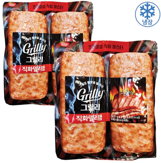 동원 오븐&통그릴 델리햄, 1.01kg, 2개