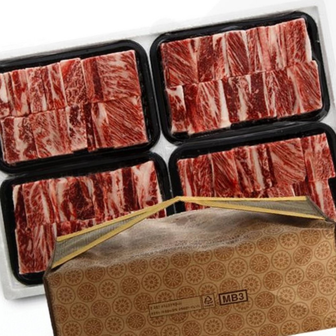 찜갈비 한우 선물 무항생제 정육 설날 명절 전통 요리, 1개