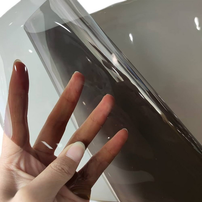 TPU 블랙 투명 반투명 우레탄 방풍 외풍 차단 비닐 0.3mm 120cm x 길이1M, 암막 블랙, 폭112cm x 길이1M, 1개