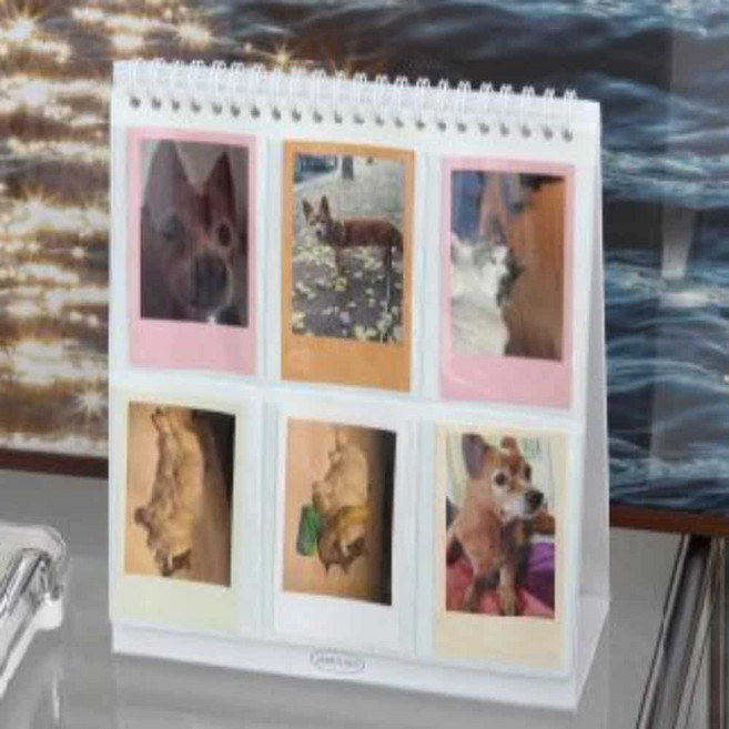 포토카드 링스탠드 6칸 증명사진홀더