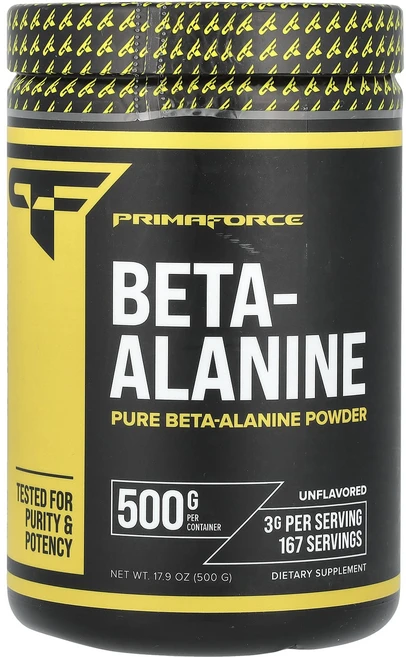 Primaforce 베타-알라닌 무맛 500g(17.9oz), Primaforce 베타알라닌 무맛 500g179oz, 500g, 1개 - 쿠팡