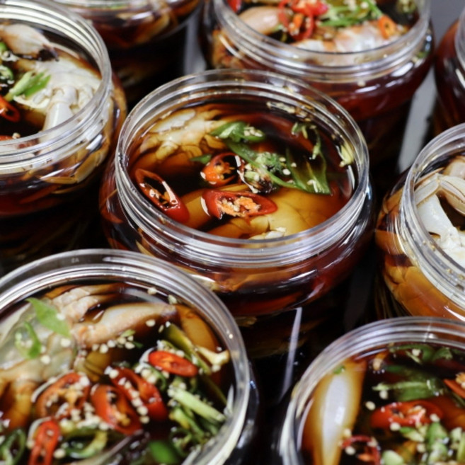 명인의 간장으로 주문제조 여수 간장돌게장, 2개, 2kg