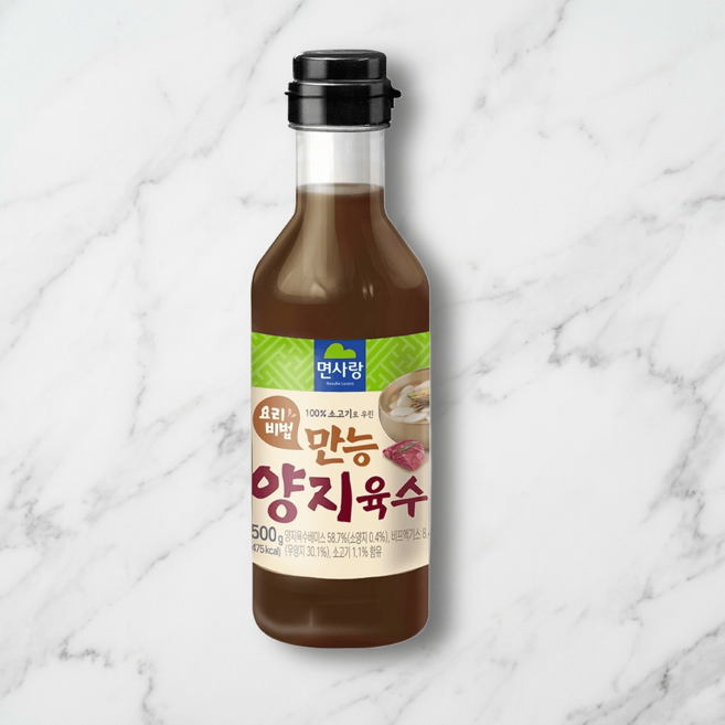 면사랑 요리비법 만능 양지육수, 500g, 1개