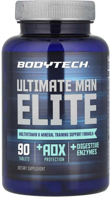 BodyTech Ultimate Man 엘리트 90정, 1개 - 쿠팡