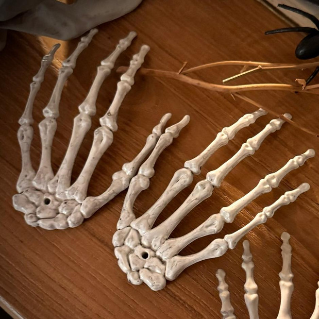 할로윈 해골손장식 캠핑장식 포토존, 1세트