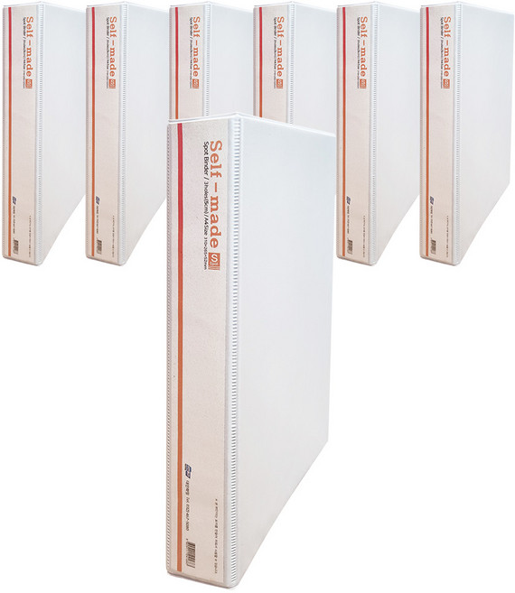 웰컴투 사다리 바인더 3공 5cm A4 백색, 7개