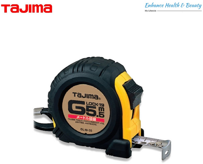 [{주문폭주]}xYNS_타지마_줄자_자동_G그립_5.5M_GL19-55BL_★+인기히트*APR022+ºⓝⓔⓦº, 1개