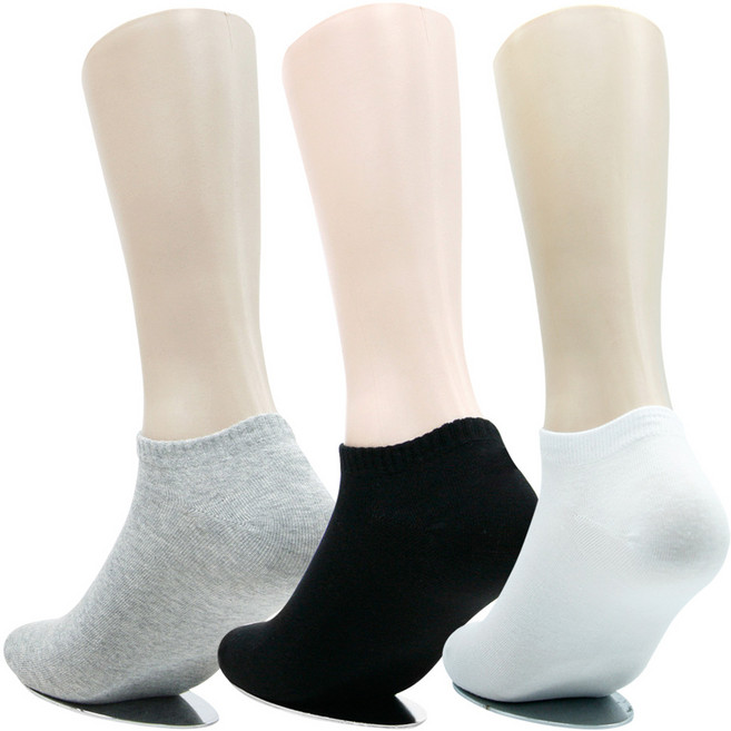 양말쟁이 무지 스니커즈 발목양말 10켤레세트