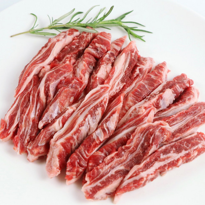 한우1등급 갈비살 늑간살 소고기구이용 300g, 1개