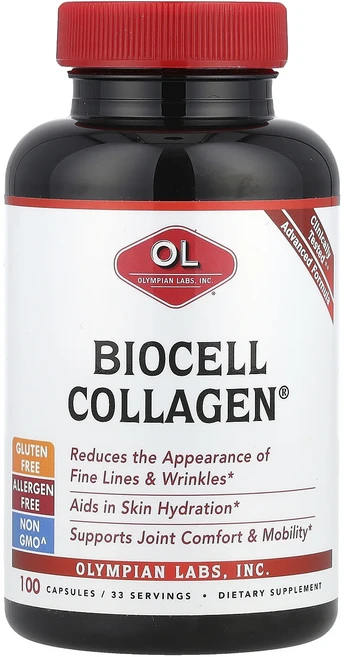몸관리하세요 겨울입니다 Olympian Labs BioCell Collagen® 캡슐 100정 특별관리진행, OlympianLabsBioCellCollagen캡슐1, 1개 - 쿠팡