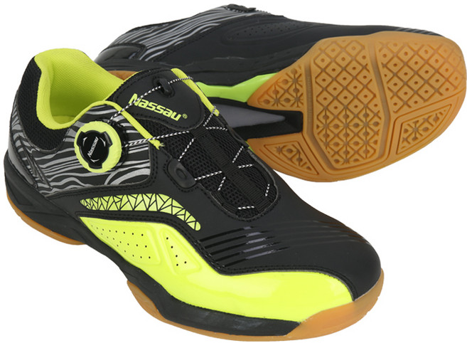 낫소 러쉬 배드민턴화 블랙