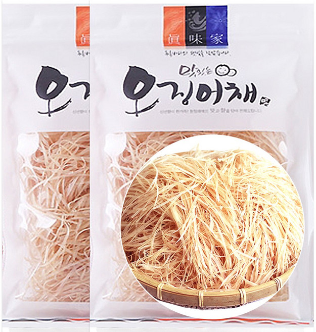 [가온애] 오징어실채, 350g, 2개