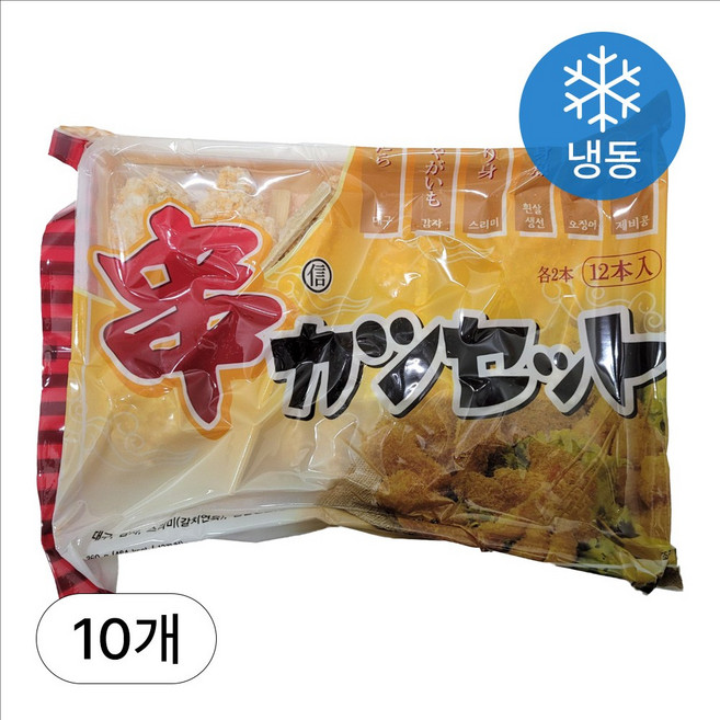 [인생건어물] 쿠시까스세트 360g 10봉 밀키트 대용량 업소용, 10개