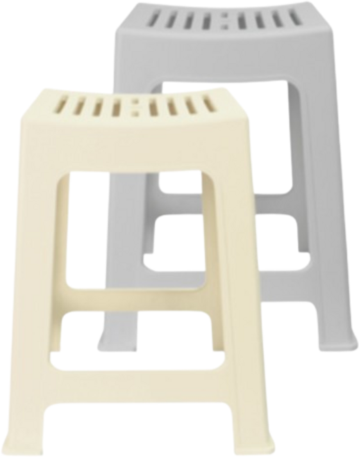 높은욕실의자 편한 논슬립 어르신 미끄럼방지 목욕탕의자 화장실 임산부 튼튼한 샤워 목욕 의자, 아이보리색상