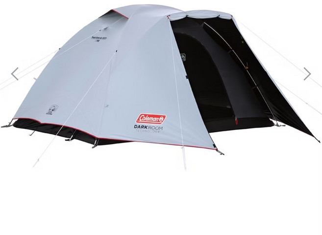 Coleman TOUGH CM-39087 黑膠系列 露營帳篷 家庭帳蓬, 氣流循環圓頂帳 3025 不含循環扇