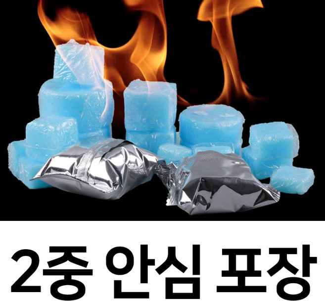 비라이프 고체연료 미니화로 알콜연료, 30g, 25개