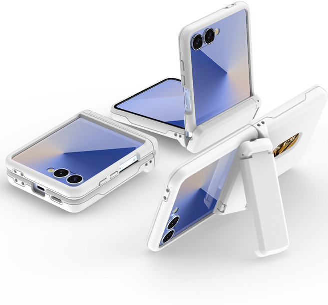 원더글라스 갤럭시 플립5 / 플립6 / 플립7 (Z플립5 / Z플립6 / Z플립7) 카드 수납 스탠드 에어 컴포터블 케이스