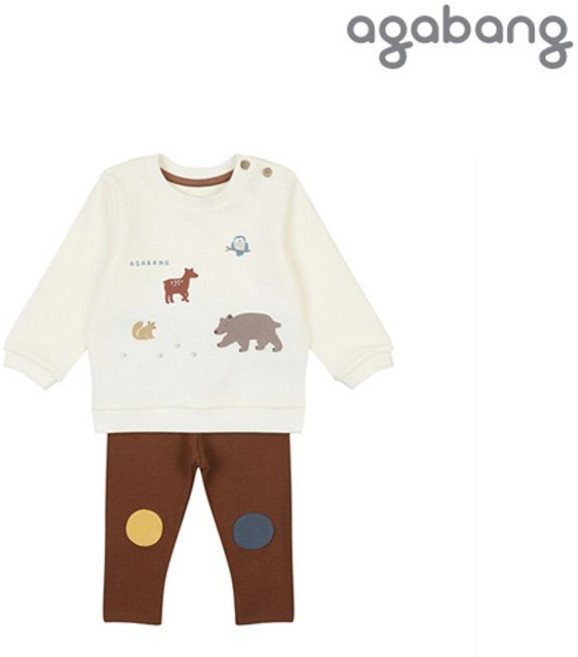 아가방 헨델원마일상하 BROWN 01Q51761231