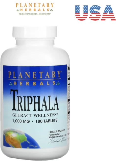 PLANETARY HERBALS 트리팔라 Tirphala 1000 mg 180정, 1개 - 쿠팡