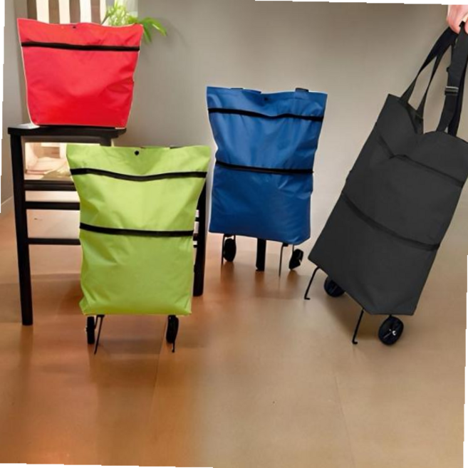 쇼핑카트 베르 접이식카트 백화점 마트 시장 3color, 레드