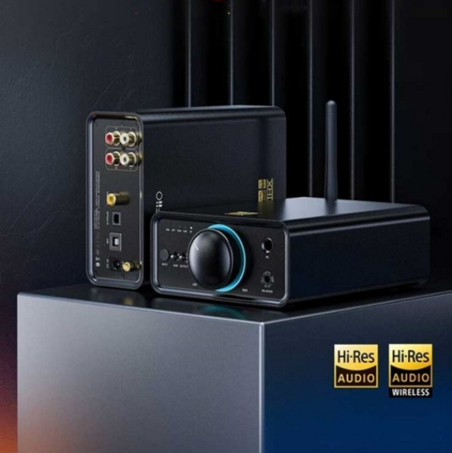 FIIO FEI AO K7 데스크톱 디코딩 OTPSUS DSD DECODING ALL 디코더 앰프 블랙 블루투스 버전, K7 블랙 블루투스 버전