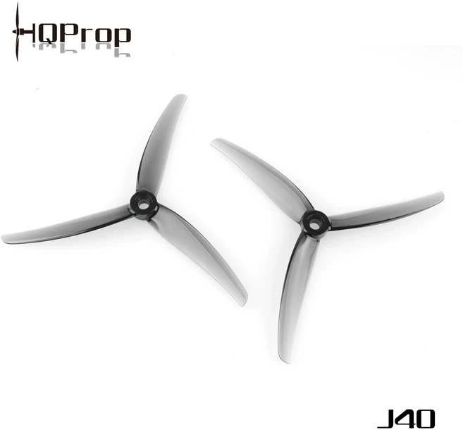 [누리완구]12 쌍 Juicy Prop J40 5.1X4X3 FPV 프리 스타일 Sbang 5 인치 드론 DIY 부품 용 3 블레이드 PC, 04 12Pairs Grey