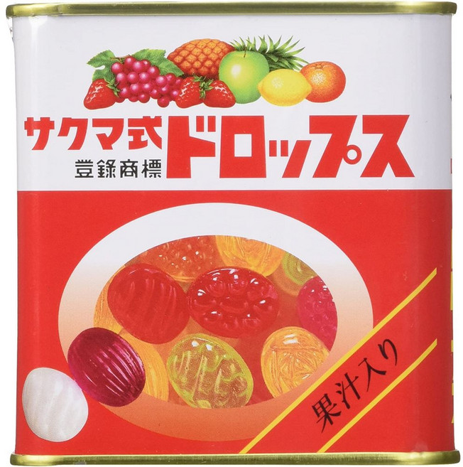 사쿠마 제과 사쿠마식 캔 드롭 75g, 1세트
