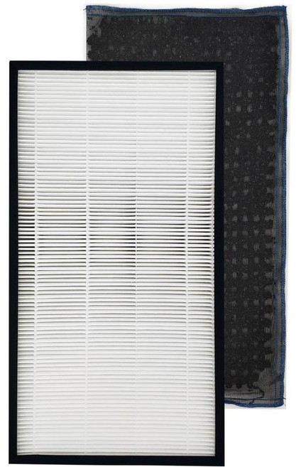適用 Panasonic 國際牌 F-PXC50W 空氣清淨機 F-ZXCD50W F-ZXCP50W HEPA+活性碳濾網 濾芯, 1個, 濾心