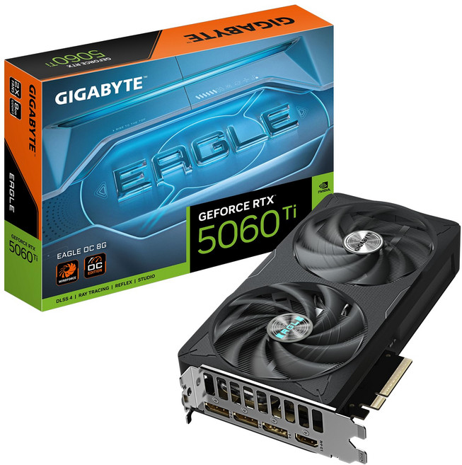 GIGABYTE NVIDIA Geforce RTX5060Ti GDDR7 8GB OC-8GD 탑재 그래픽 보드 기가바이트 [국내, 상품 설명 참조 또는 문의해 주세요