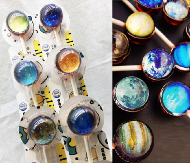 오브세이 행성 우주 캔디 행성 플래닛 아트캔디 1p 단체 선물 대량, 지구(딸기), 1개