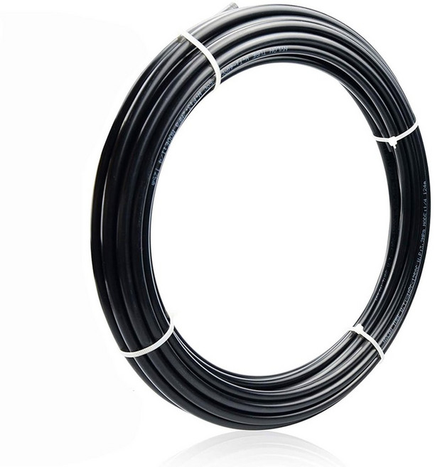 5M 10M 20M PE 파이프 미스트 피팅 호스 6MM 관개 시스템 8MM 정원 스프링클러 뒷마당 야외 냉각 튜브, 검정색, 15M