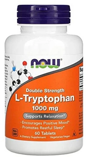 Ltryptophan 나우푸드 1000mg 세로토닌 L 트립토판 60/120정, 1개, 60정 - 쿠팡