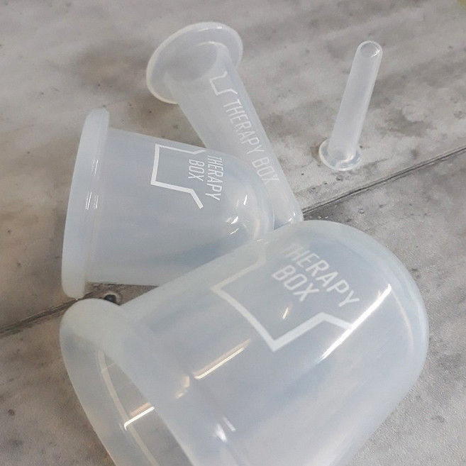 마사지컵4PCS 컵핑테라피 얼굴마사지 리프팅 mts 셀프 부항 브이라인 셀룰라이트 이중턱 턱살빼는법, 1개