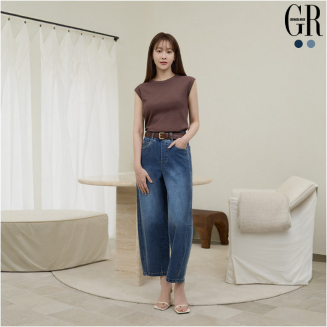 [조르쥬 레쉬] ○26SS 커브드 배럴 데님 2종 (G6CDW)