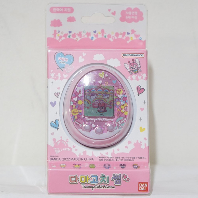반다이 다마고치썸 메르헨 Ver 장난감게임기, 핑크, 1개