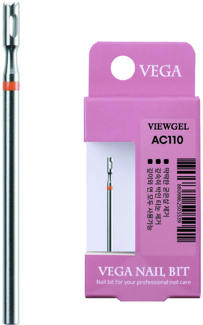 AC110 텅스텐카바이드 네일비트, 1개, 실버