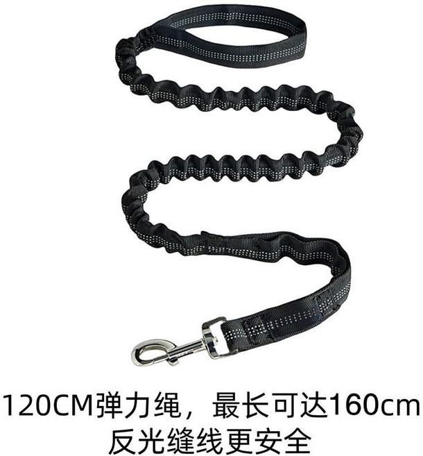 防爆衝胸背帶 戰術胸背帶 中大型犬專用 背心式設計 透氣舒適 戶外訓練, 1個, 黑色