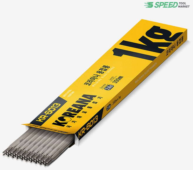 코리아나 아크 용접봉 (철) KR-6013 2.6mm 3.2mm 1kg 소포장