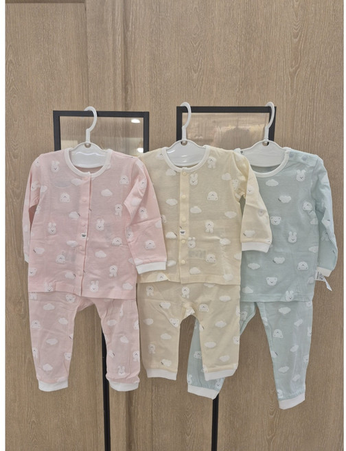 [압소바 해피랜드] 봄 가을 유아 남아 여아 공용 크루 내의 H21-10308