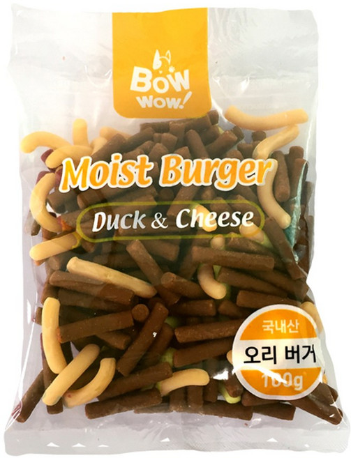 바우와우 모이스트 오리버거 100g, 1개