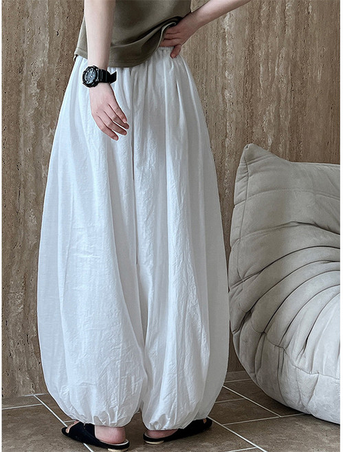 여성 개량한복 바지 몸빼 항아리 밴딩 생활한복 퓨전 여름 엄마 빅사이즈 시원한 선물