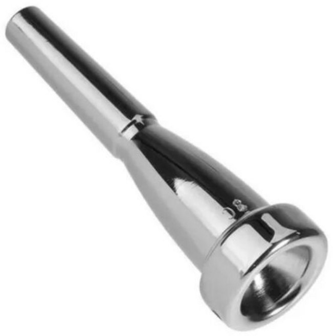 마우스피스 전문 음악 악기 부품 바흐 초보자 연습기 3C 5C 7C 1개, 실버 3C, 규격 없음