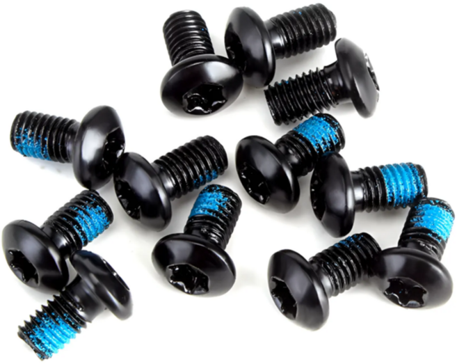 TOOPRE 자전거 디스크 로터 볼트 나사 T25 1세트 12개입