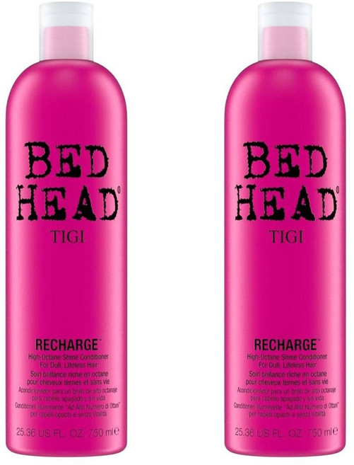 TIGI 베드헤드 Recharge 리차지 샤인 컨디셔너, 2개, 750ml