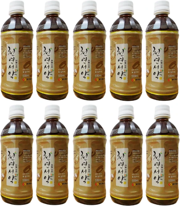 휴먼에노스 천연서약 마늘상추 액상차(500mlx10병)/천연서약(500mlx10병)/천현수박사 산화질소 특허균주 혈관건강 혈액순환 면역증진 피로회복 수면개선 갱년기 특허균주 빠른흡, 10개, 500ml - 쿠팡