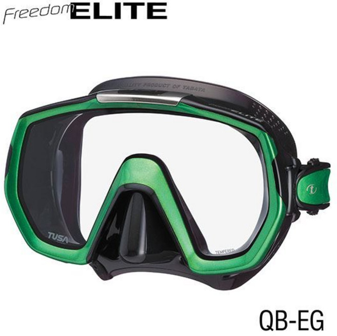 TUSA M-1003 FREEDOM ELITE MASK 視野寬廣單面鏡, QB/EG, N/A