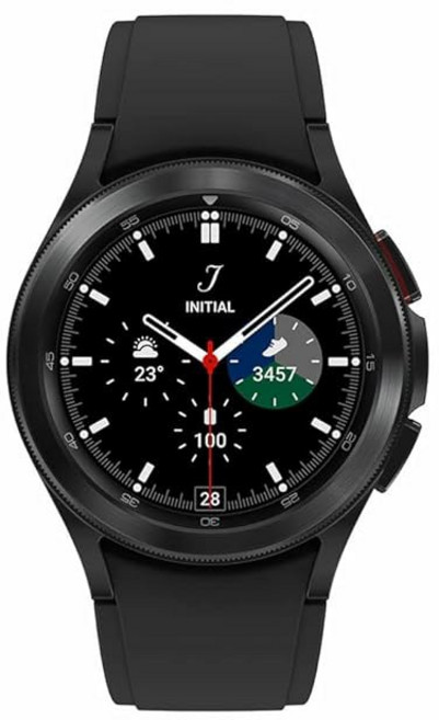 갤럭시 워치 4 클래식 42mm 스마트워치 GPS 블루투스 WiFi - 블랙