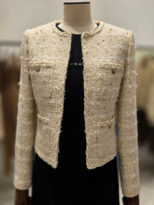 모조 클라우드 트위드자켓 J261XSF001 J261XSF001-IV