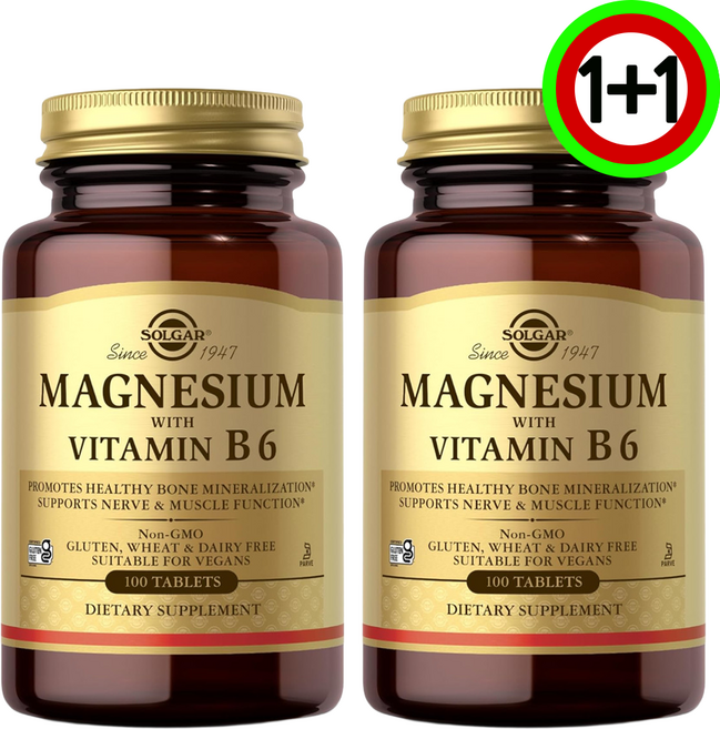 솔가 마그네슘 비타민B6 400mg 100정 2개