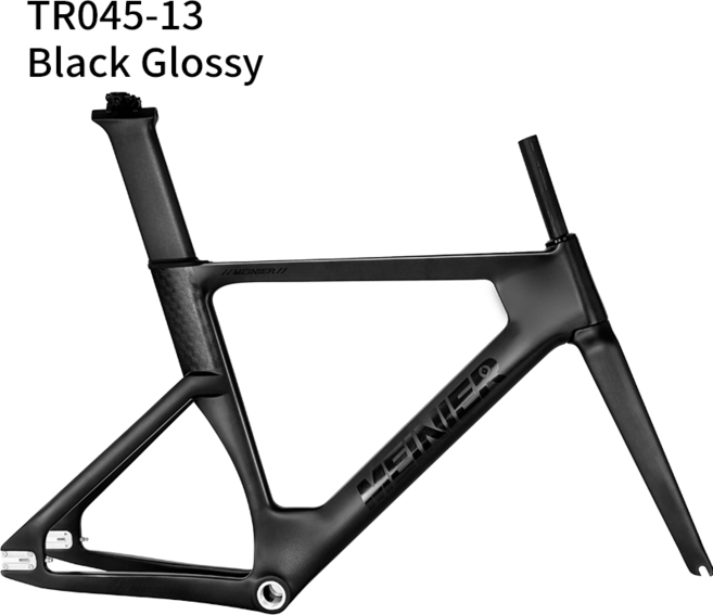 카본 트랙 49/51/54/57/60cm 프레임 셋 고정 기어 700C 단일 속도 자전거, 03 54cm, 05 Black Glossy, 1개